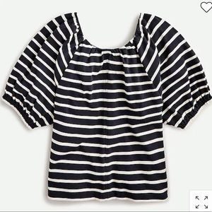 J Crew puff sleeve top, XS